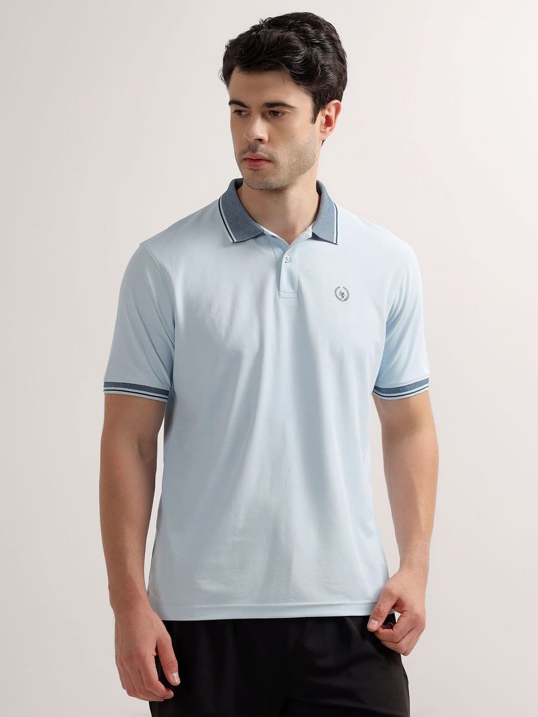 Cantabil Men Polo Collar Short Sleeves T-shirt - view 1