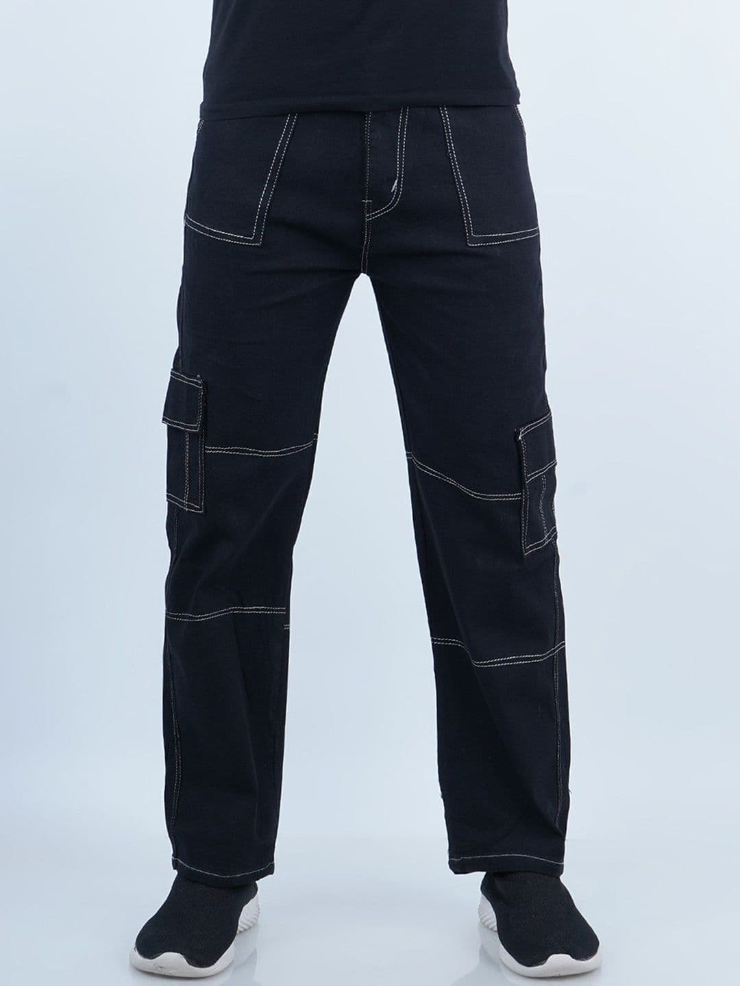 Moda Rapido Men Classic Relaxed Fit Mid-Rise Light Fade Stretchable Jeans - view 1