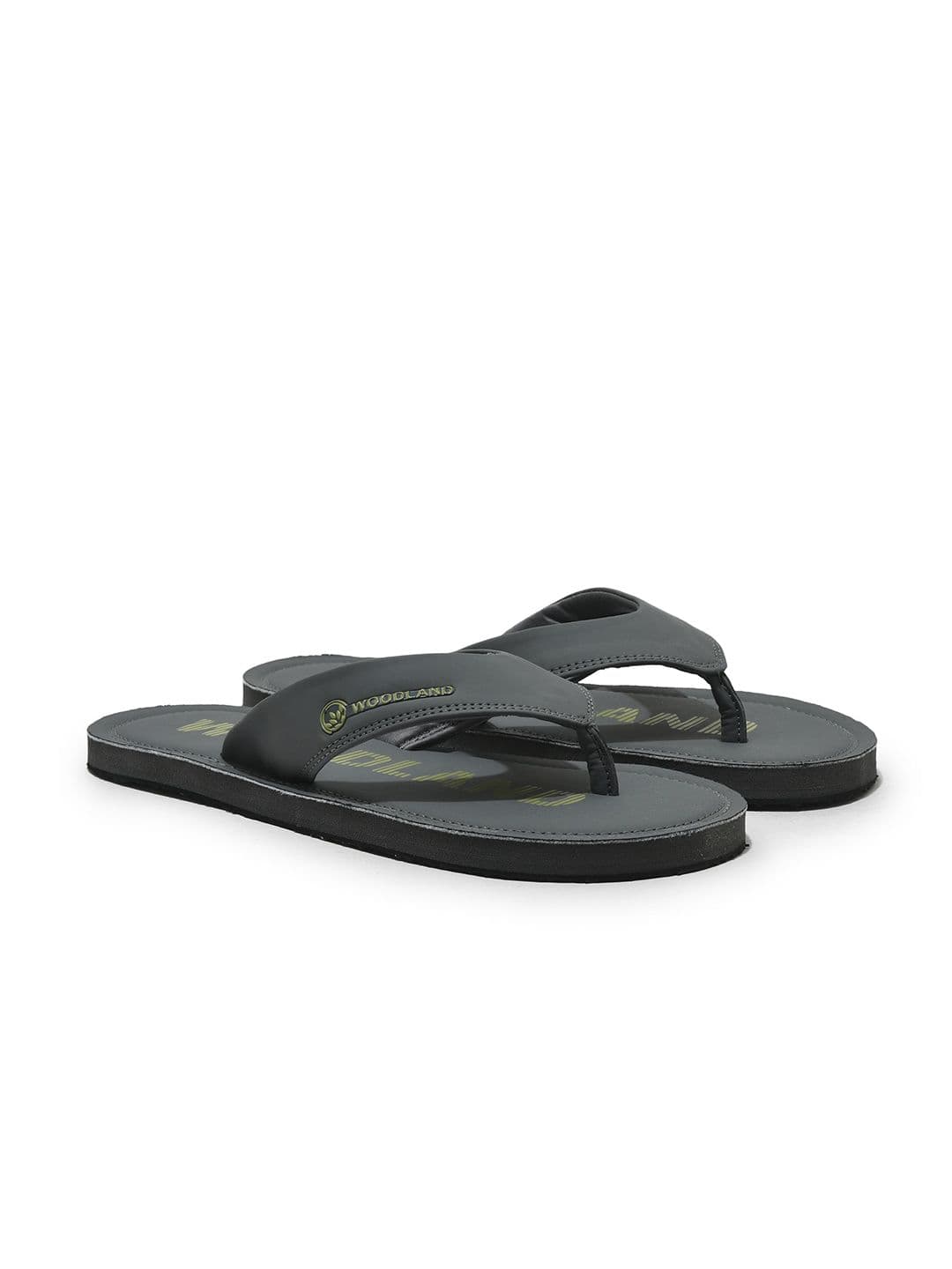 Woodland Men Printed Thong Flip-Flops - view 1
