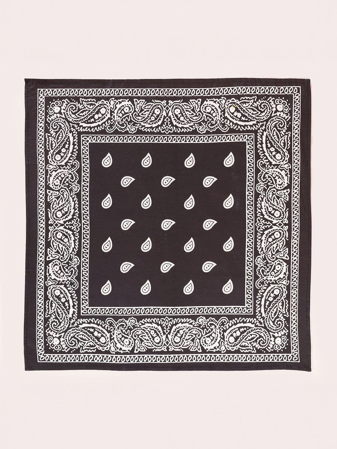 Ravaiyaa Unisex Paisley Printed Pure Cotton Bandana - view 1