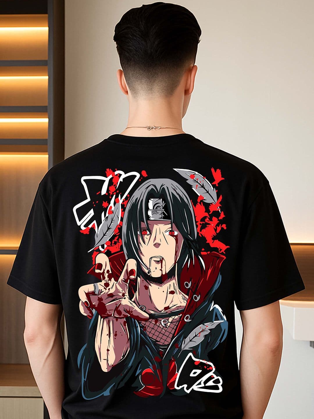 zentik Men Cotton Graphic Printed Regular Fit T-shirt - view 1