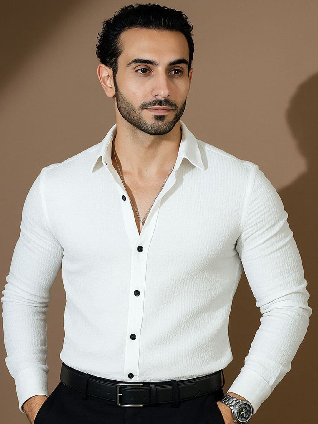 MARMIC FAB Men Classic Slim Fit Formal Shirt - view 1