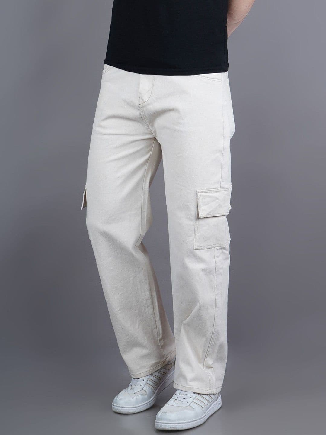 Moda Rapido Men Classic Relaxed Fit Mid-Rise Cotton Denim Stretchable Jeans - view 1
