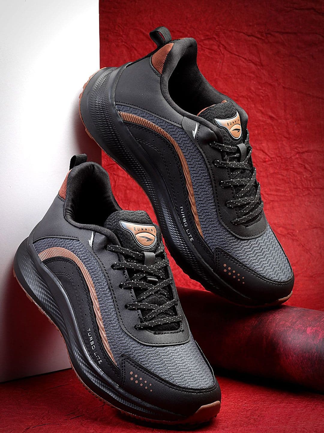 ASIAN Men Non-Marking Running Lace-Ups Shoes - view 1
