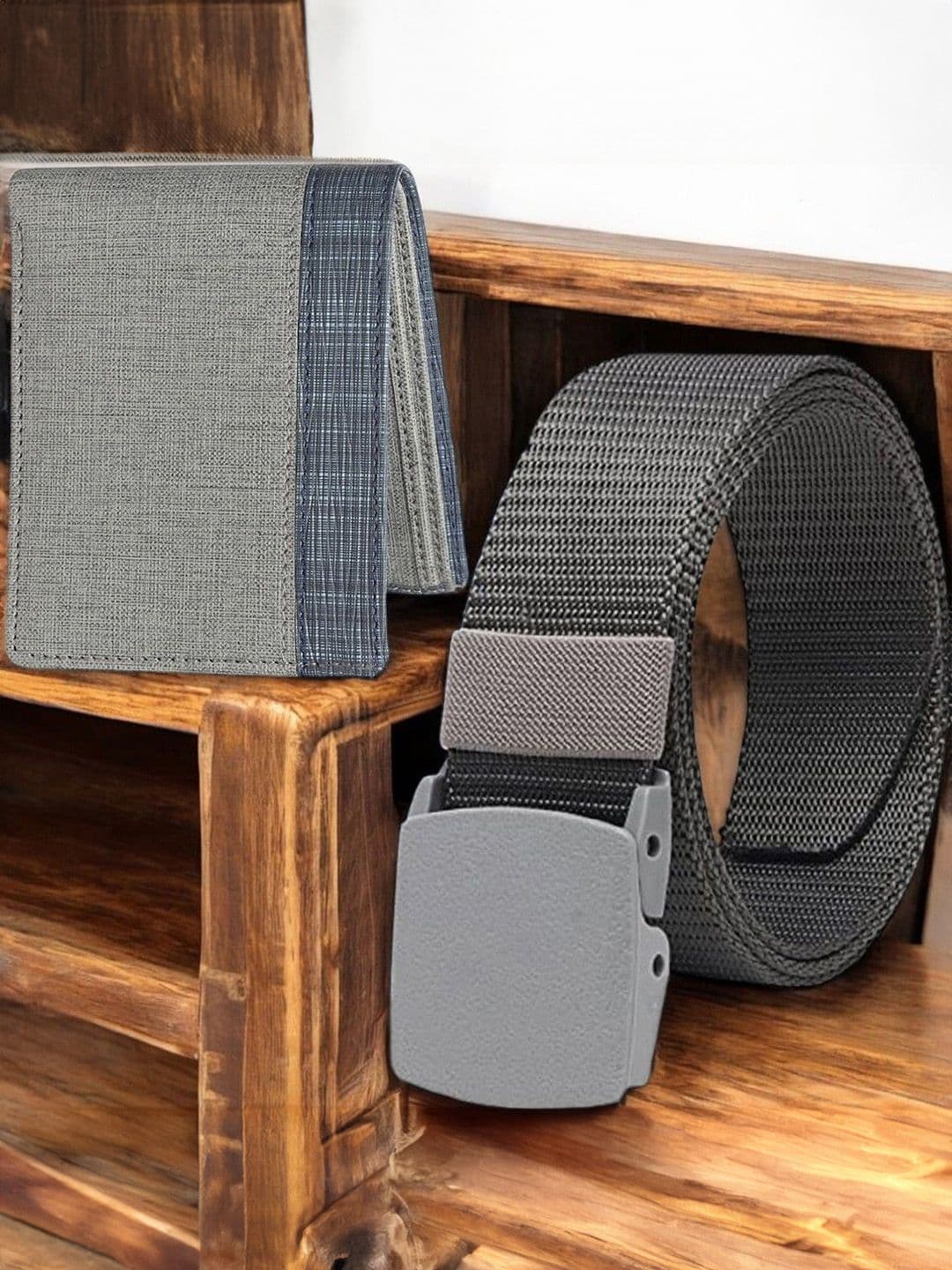 Metronaut Men Accessory Gift Set of Wallet and Belt - view 1