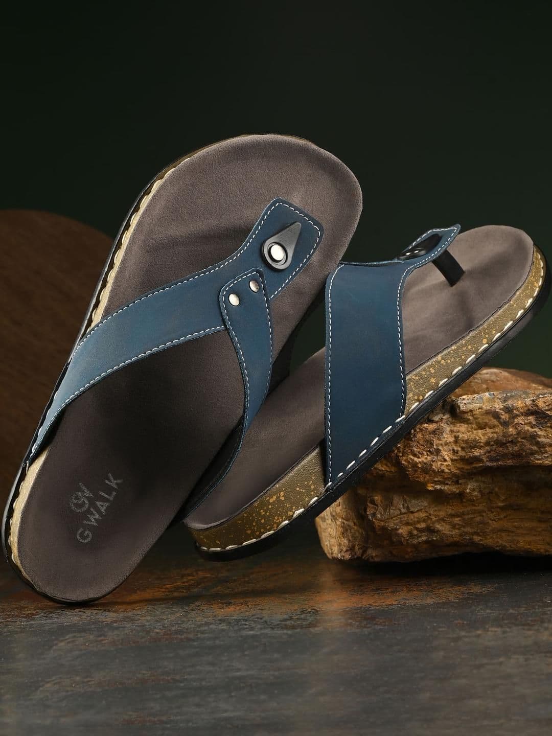GWALK Men Combo of 2 comfort Sandals - view 1