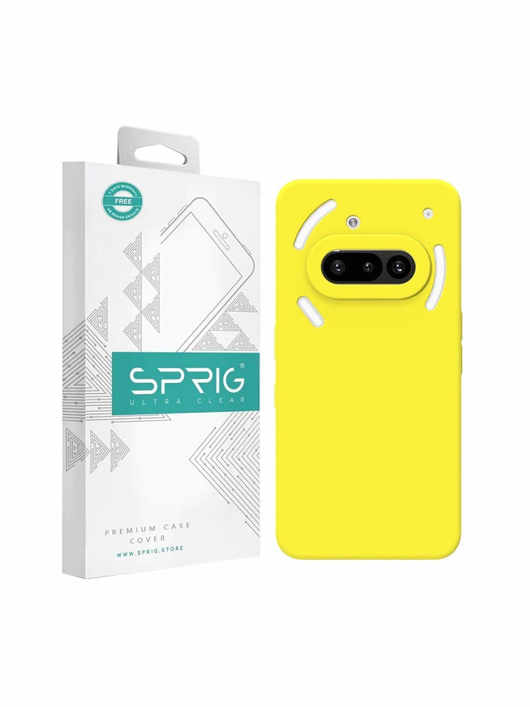 SPRIG Nothing Phone 3A Liquid Silicone Back Cover