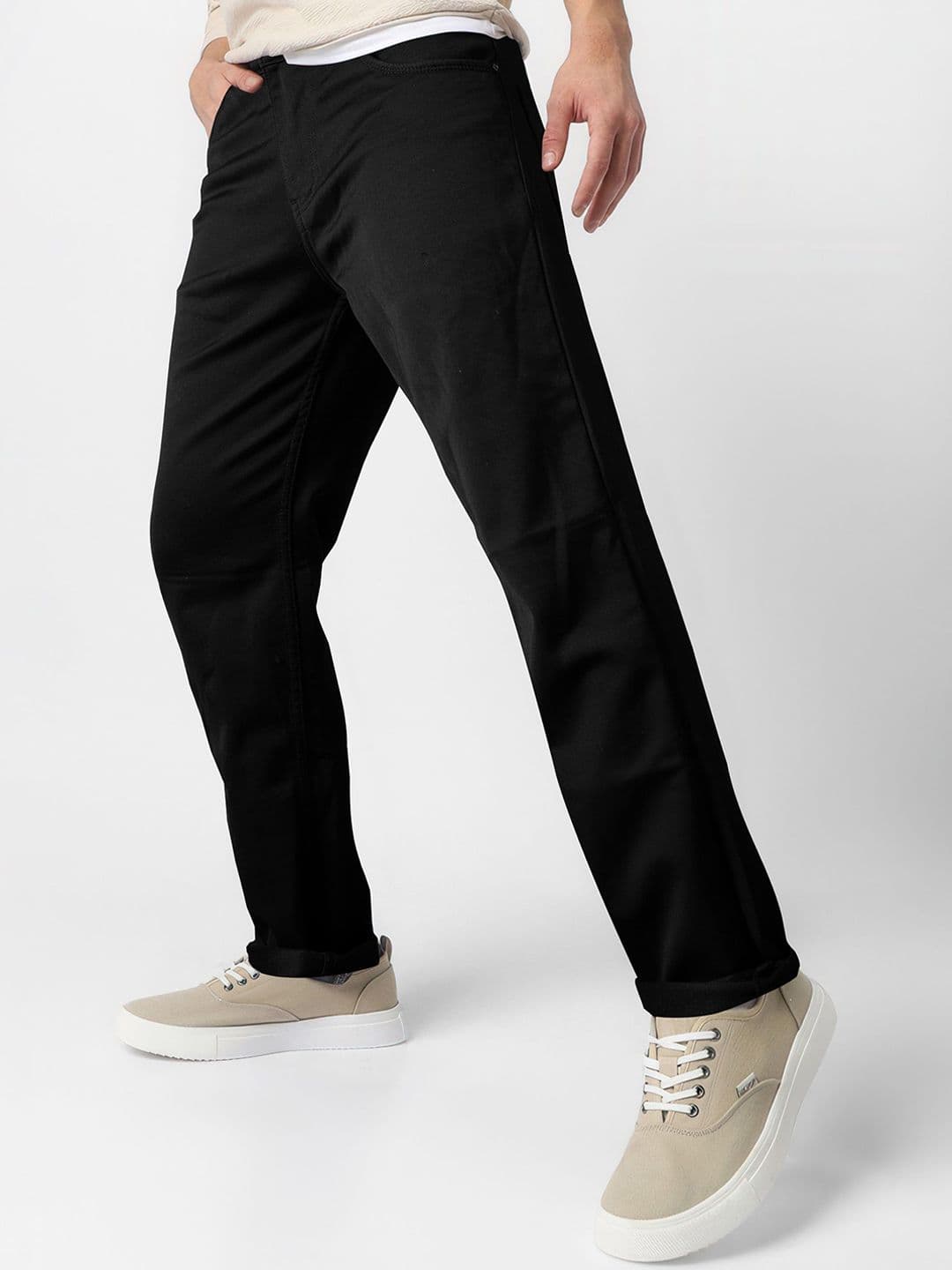 Jb Just BLACK Men Relaxed Fit Mid-Rise Acid Wash Stretchable Jeans - view 1