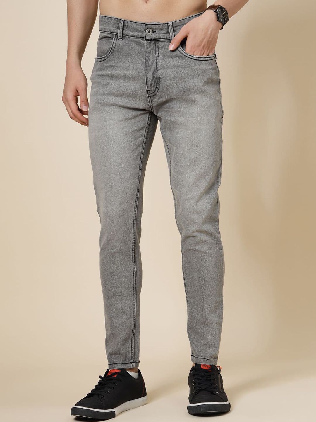 VESTIDO MODAS Men Slim Fit Mid-Rise Heavy Fade Stretchable Jeans - view 1