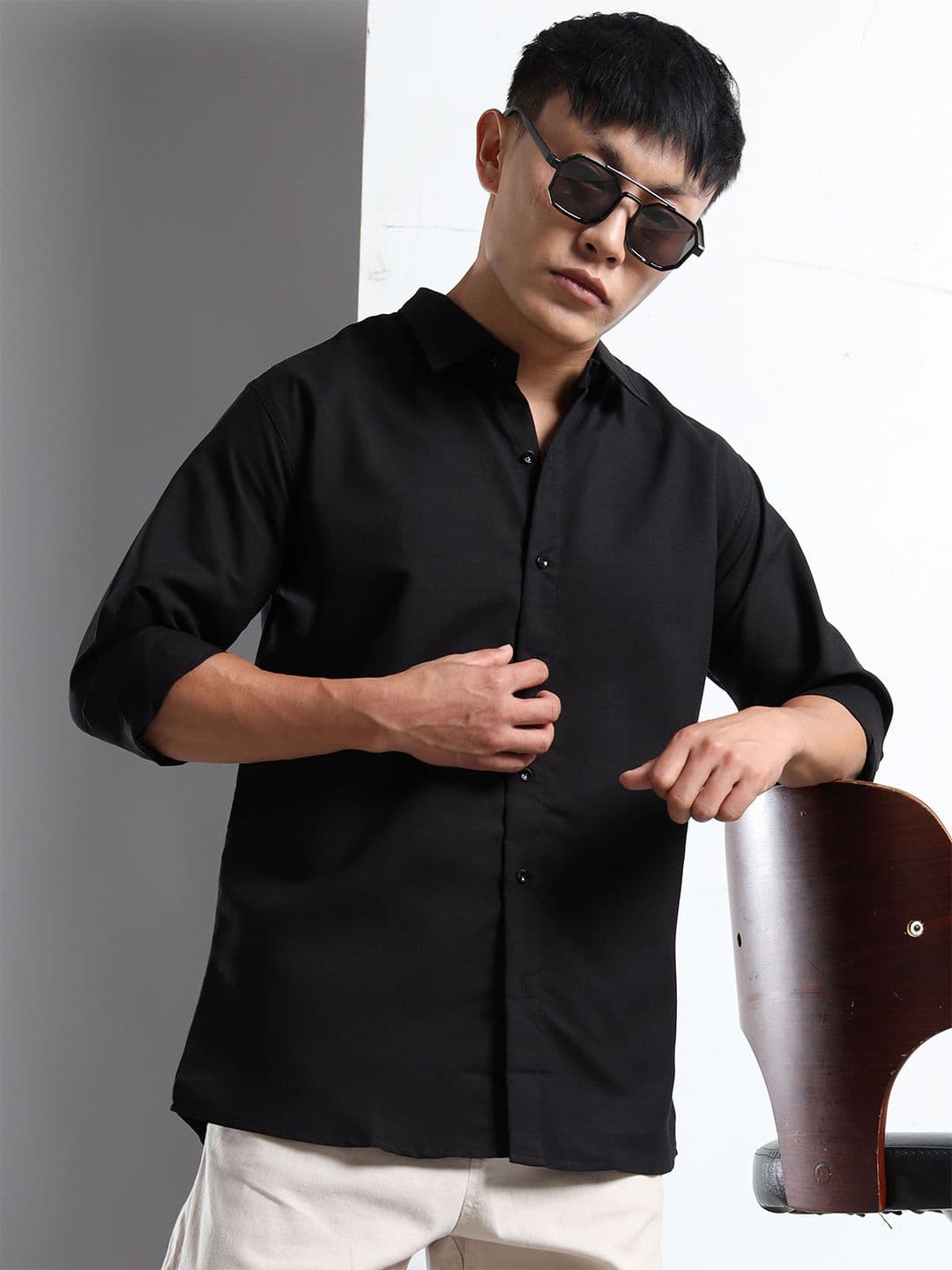THE BEETEL HOUSE Men Slim Fit Casual Shirt - view 1