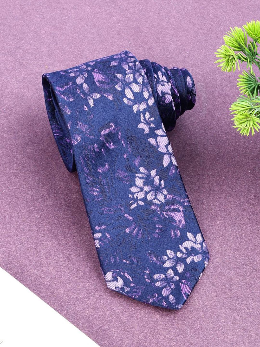 Alvaro Castagnino Men Woven Design Broad Tie - view 1