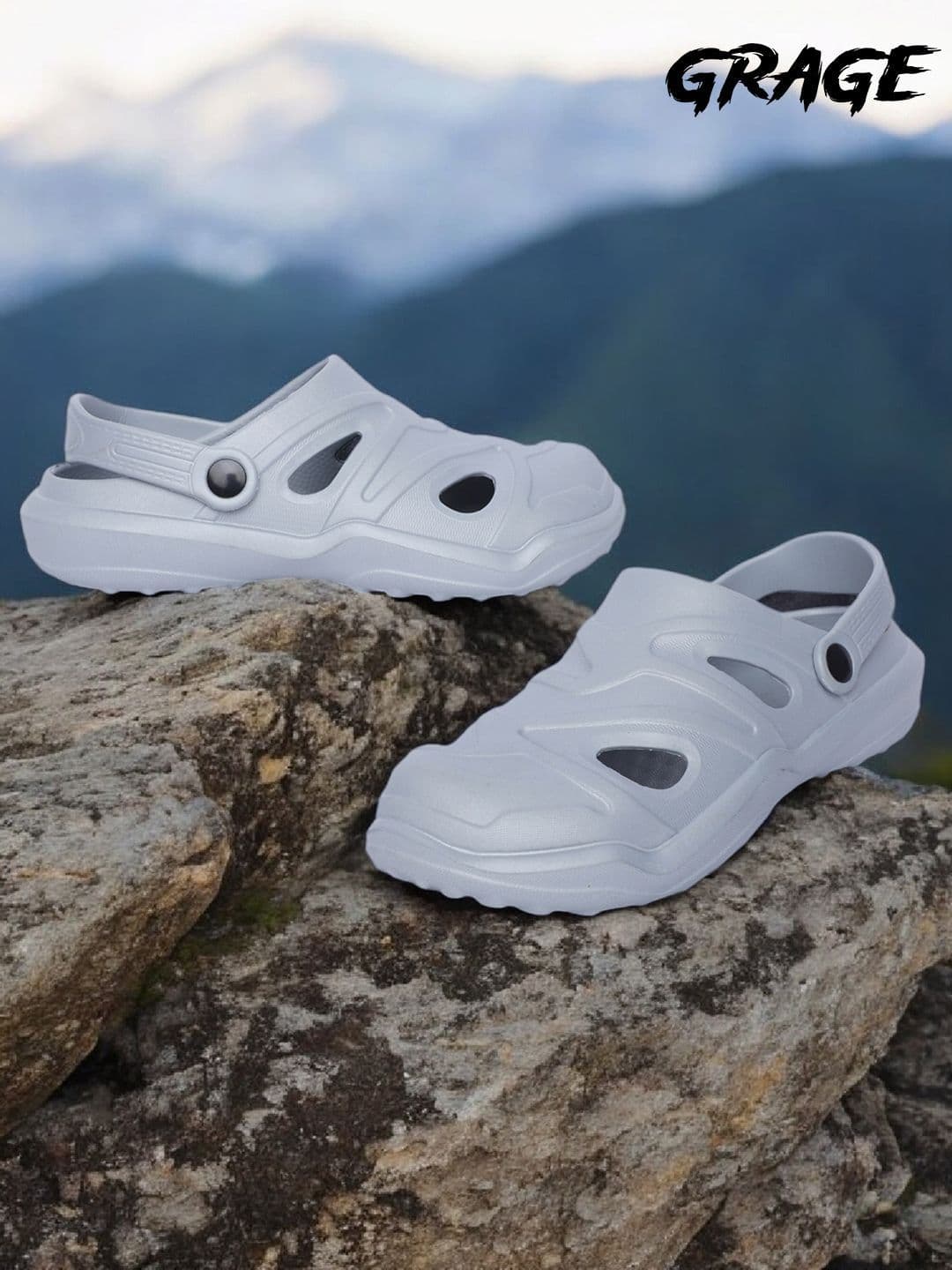 GRAGE Men Solid Rubber Clogs - view 1