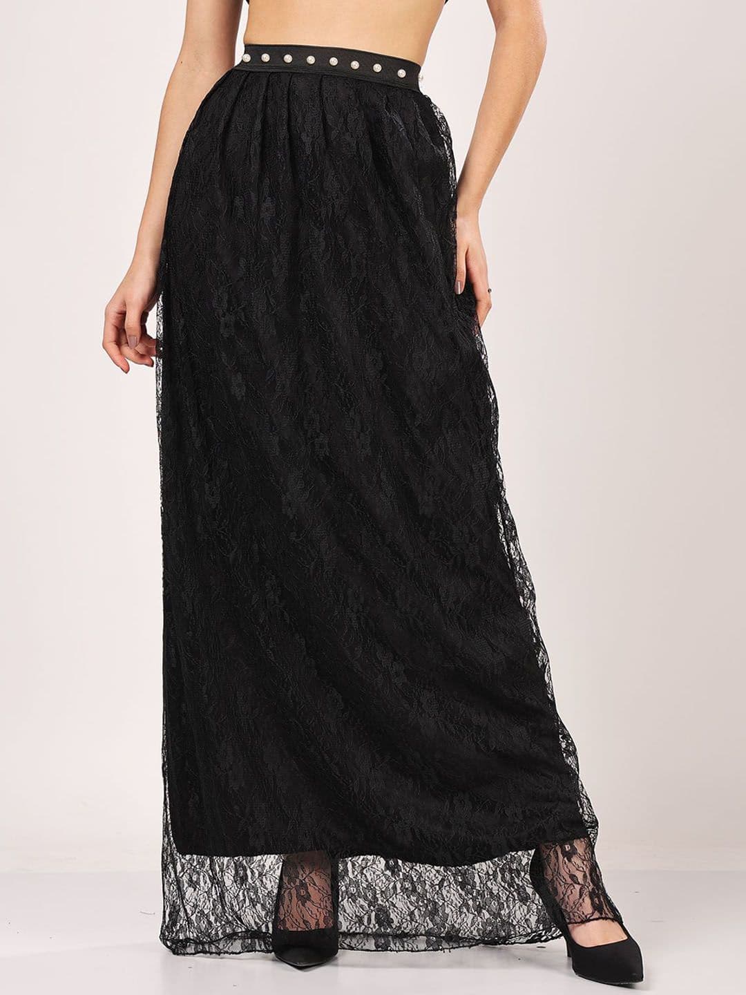 Lola Dola Lola Dola A-Line Maxi Skirt - view 1