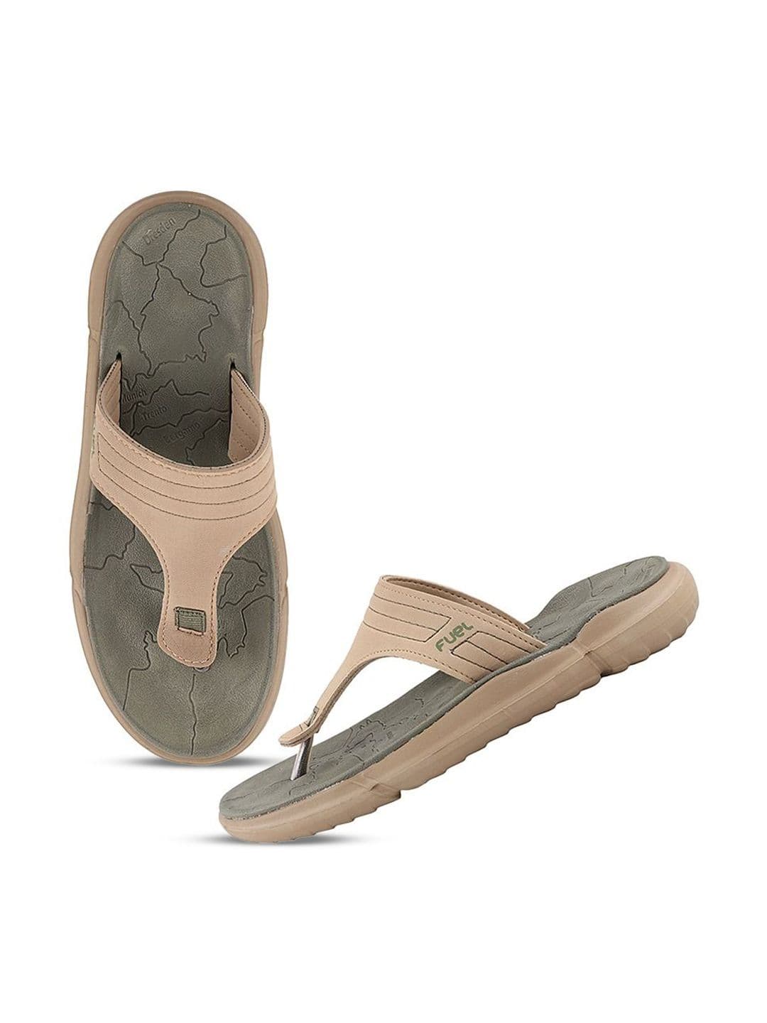 FUEL Men Rubber Thong Flip-Flops - view 1