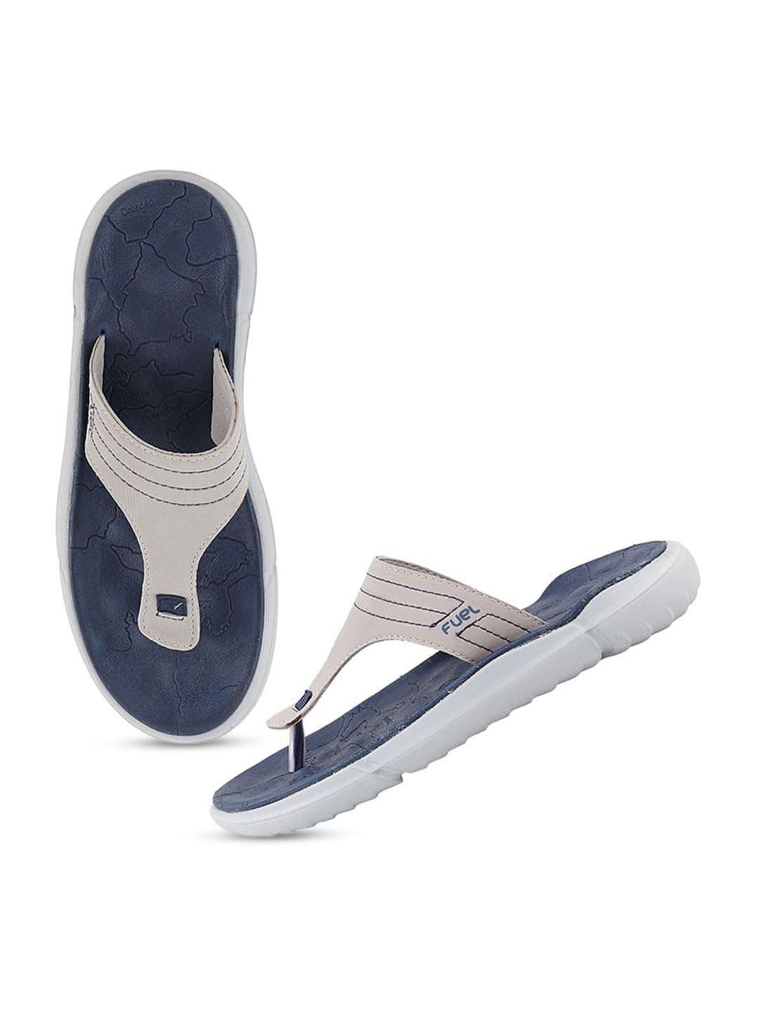 FUEL Men Self Design Thong Flip-Flops - view 1
