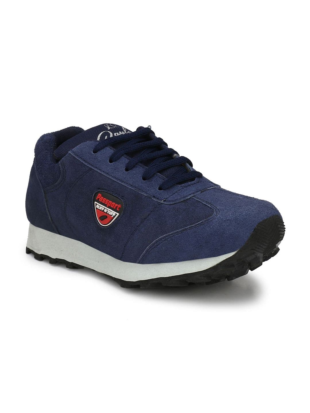 RANZAG Men Leather Walking Lace-Ups Non-Marking Sports Shoes - view 1