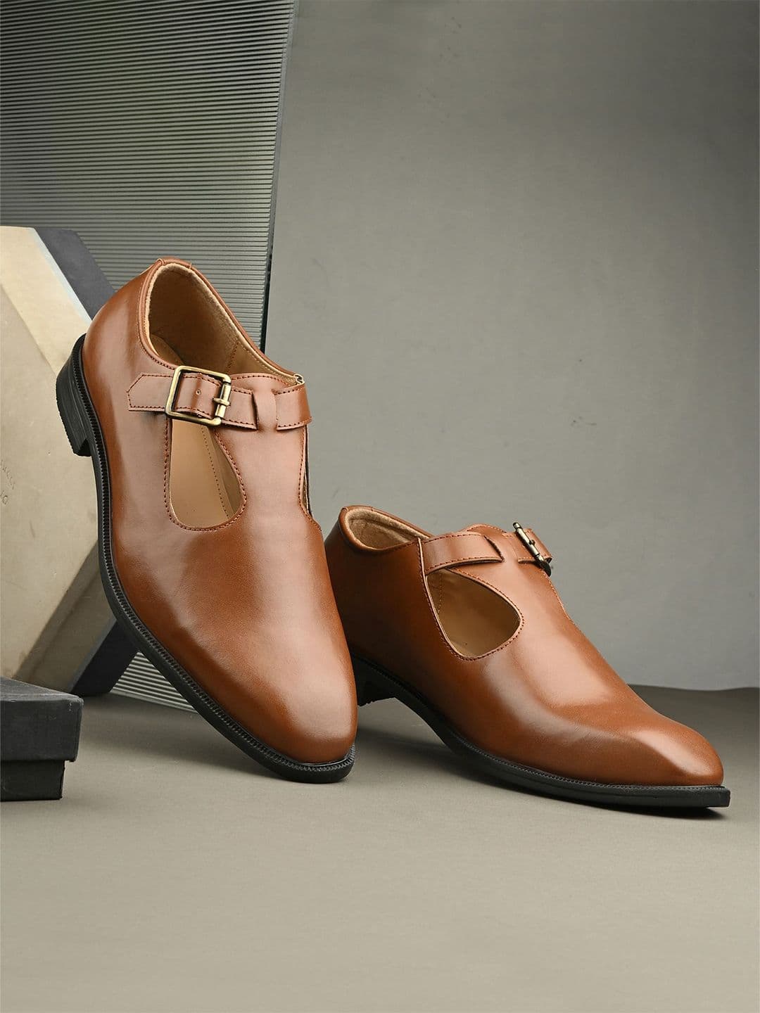 House Of Pataudi Men Casual Slip On Shoe-Style Sandals - view 1
