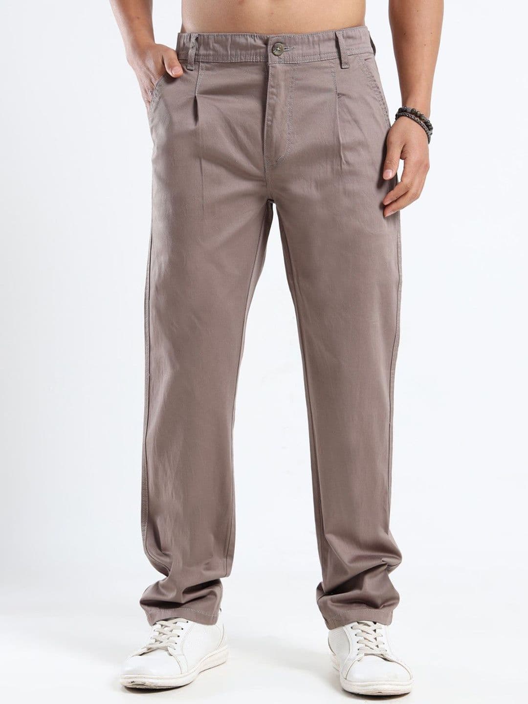 BEVDAAS Men Comfort Relaxed Fit Mid-Rise Stretchable Jeans - view 1
