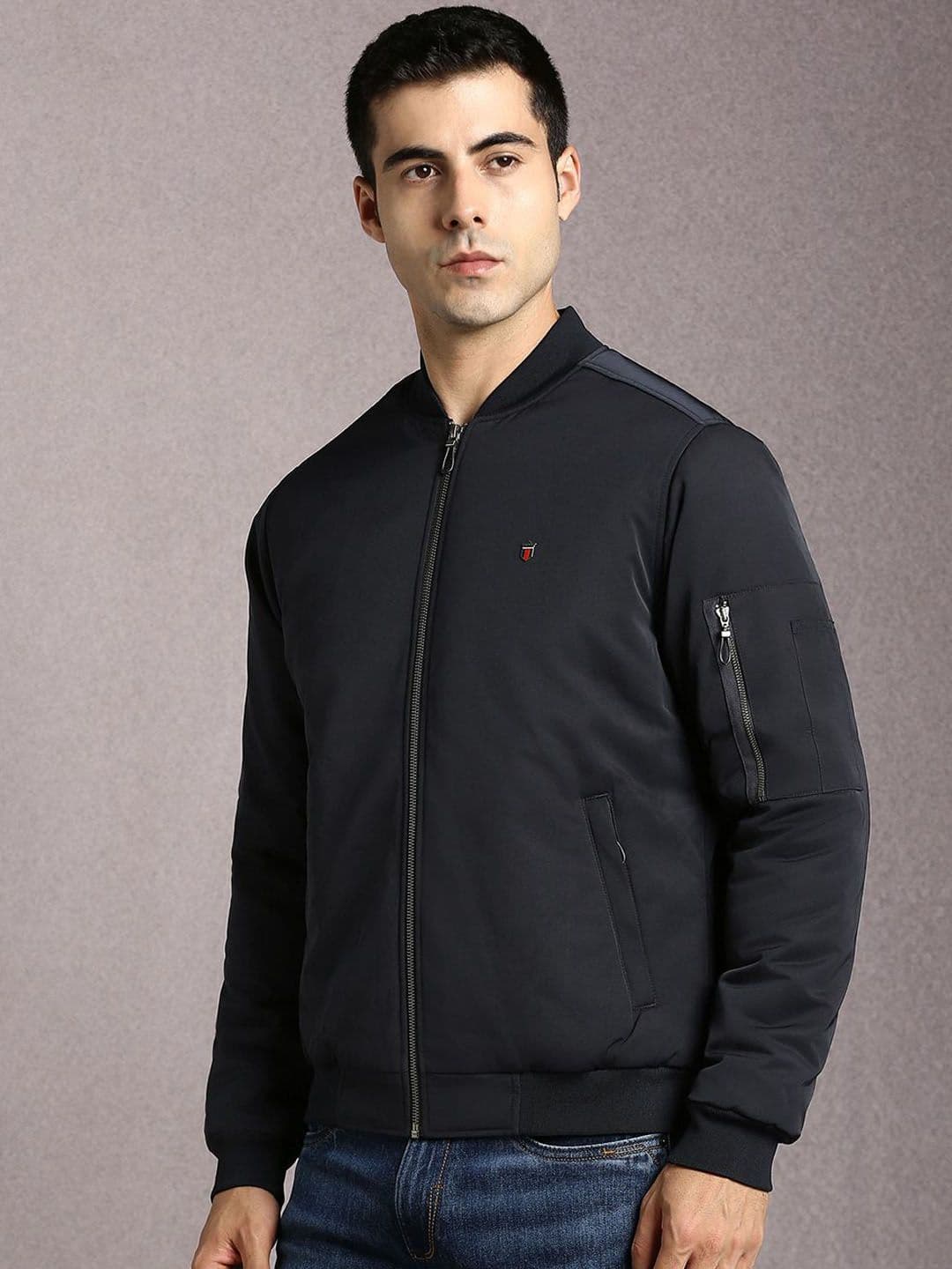 Louis Philippe Sport Cotton Open Front Jacket - view 1