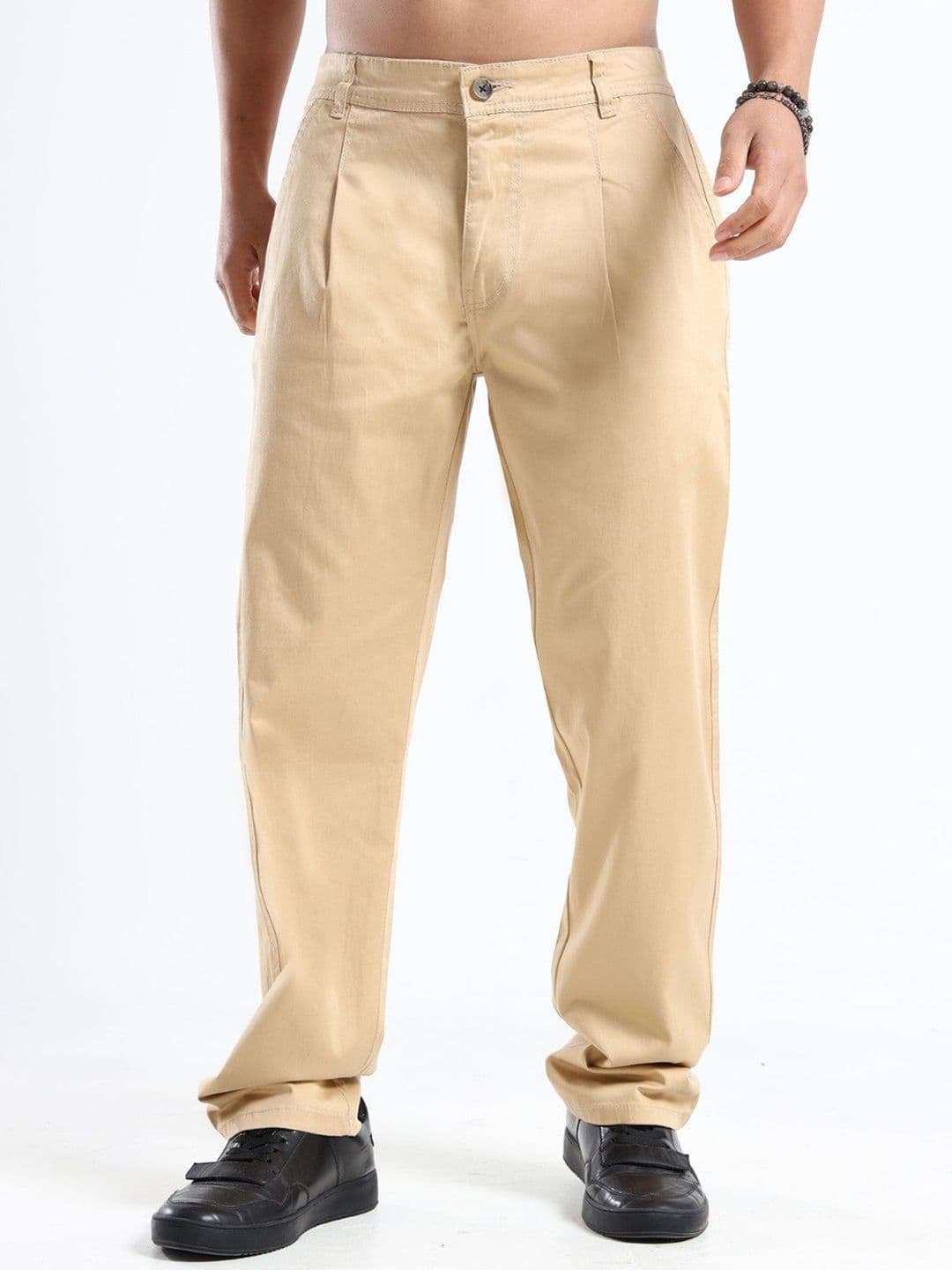 BEVDAAS Men Comfort Relaxed Fit Mid-Rise Stretchable Jeans - view 1