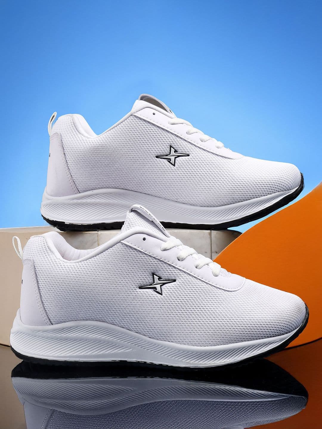 KRAASA Lace-Ups Mesh Running Shoes - view 1