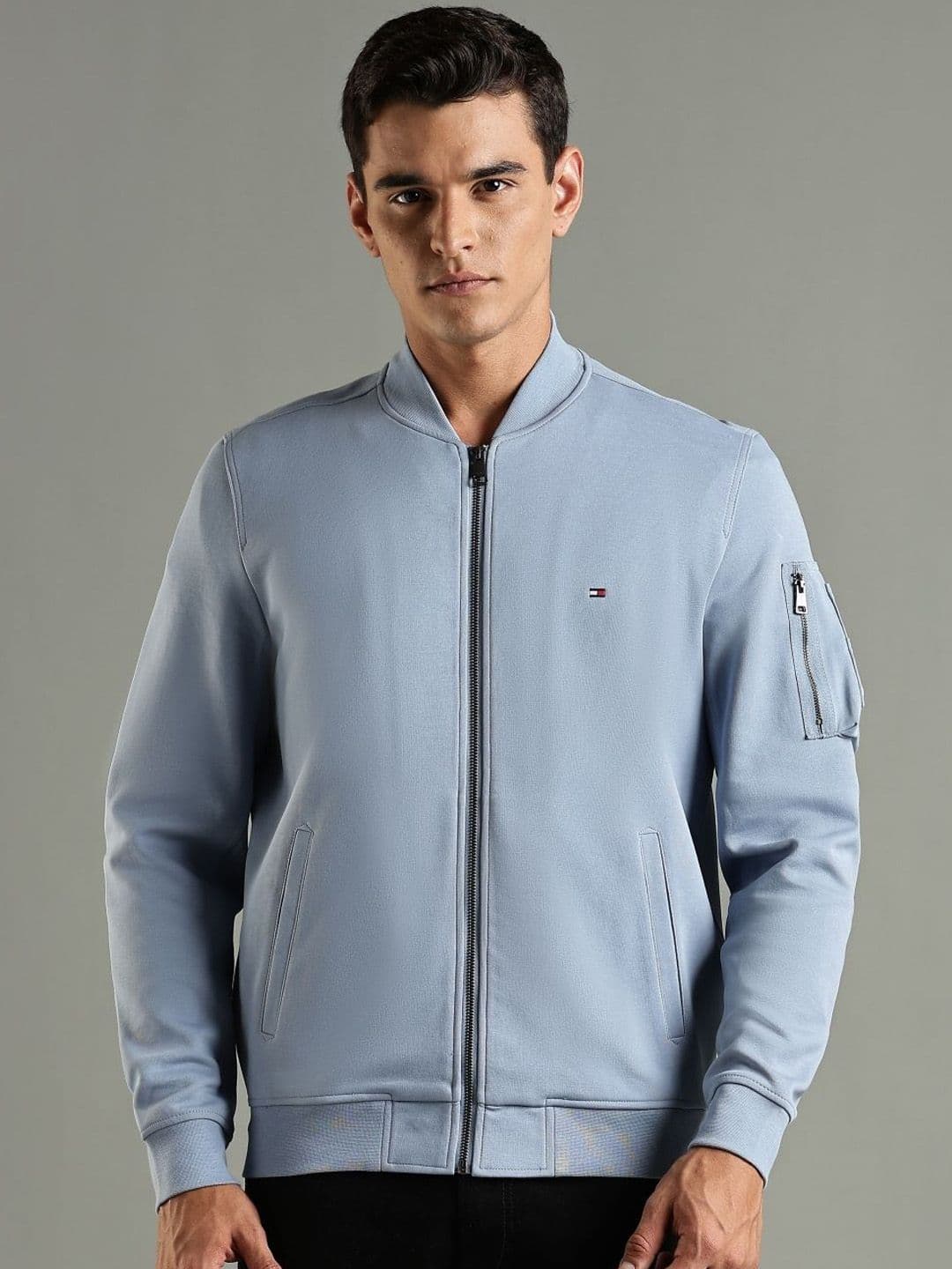 Tommy Hilfiger Europe Cotton Bomber Jacket - view 1