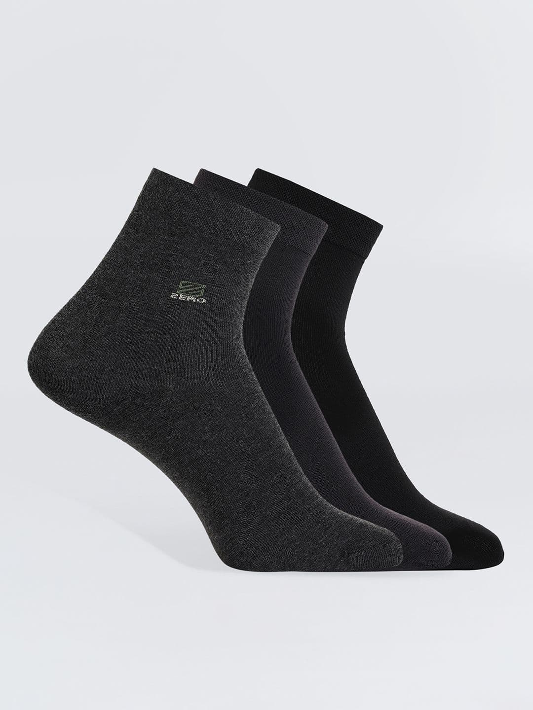 Camey Men Pack Of 3 Assorted Ankle-Length Socks - view 1