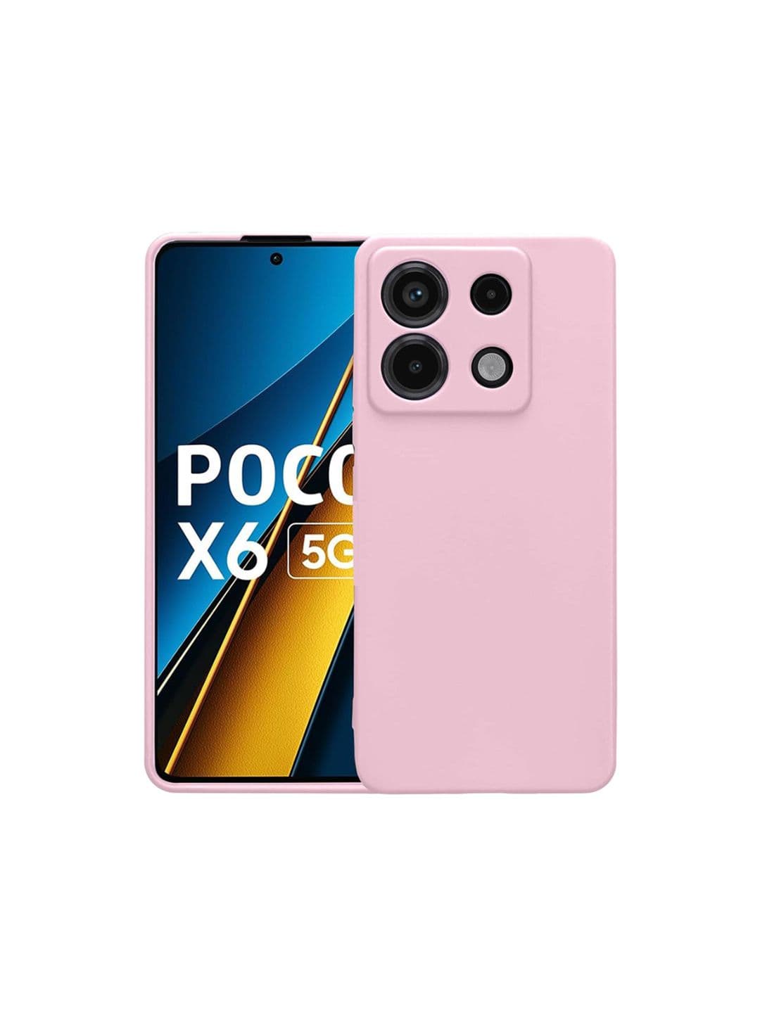 LIRAMARK Poco X6 5G/ Redmi Note 13 Pro Silicone Back Cover