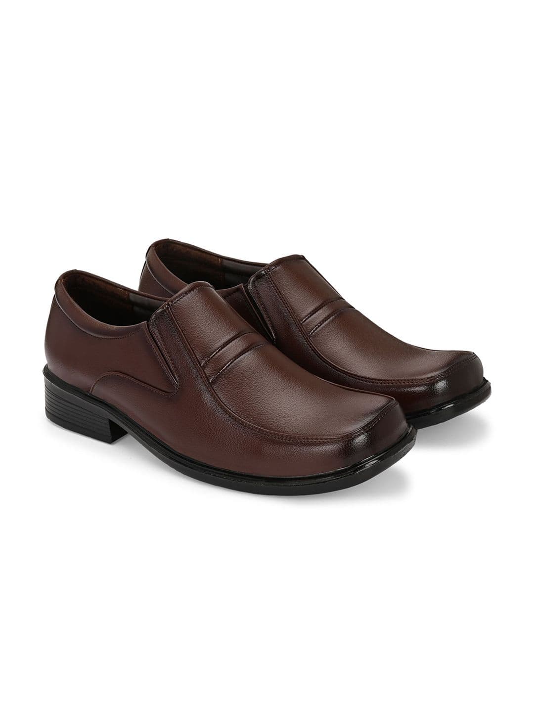 Azzaro Black Men Formal Slip-Ons - view 1