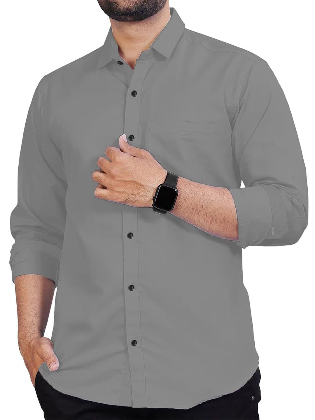Vida Loca Men Slim Fit Opaque Casual Shirt - view 1