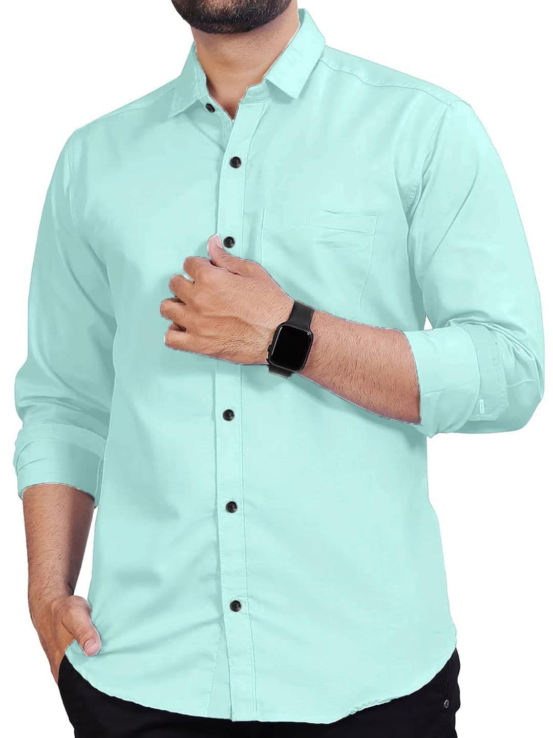 Vida Loca Men Slim Fit Opaque Casual Shirt - view 1