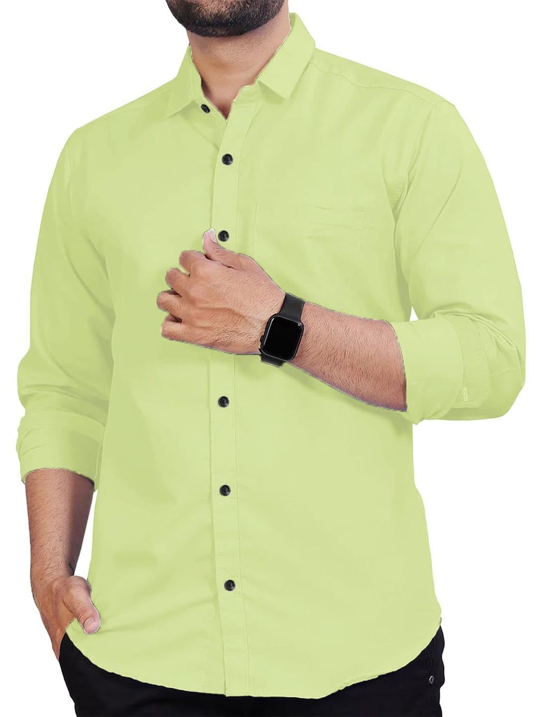 Vida Loca Men Slim Fit Opaque Casual Shirt - view 1