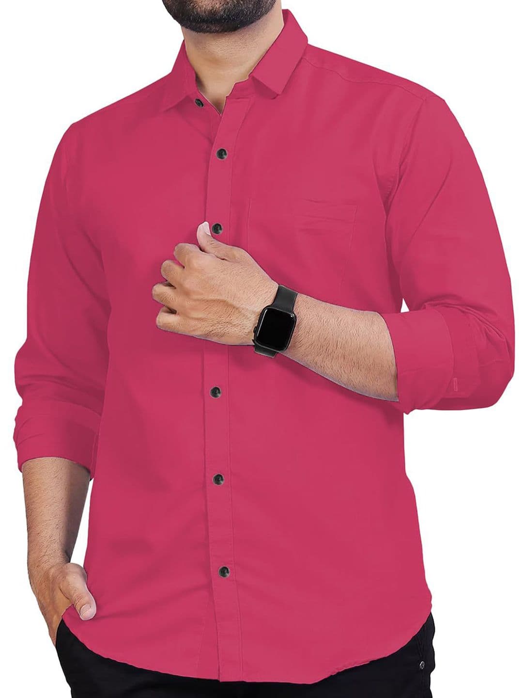 Vida Loca Men Slim Fit Opaque Casual Shirt - view 1