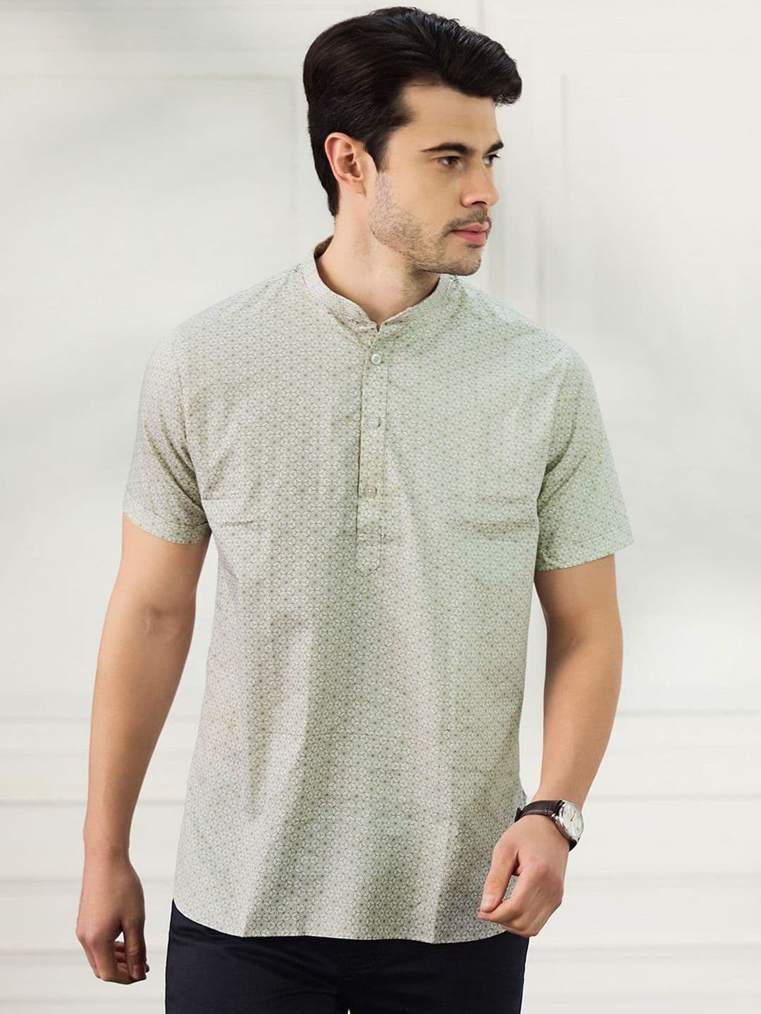 TAHVO Men Printed Kurta - view 1