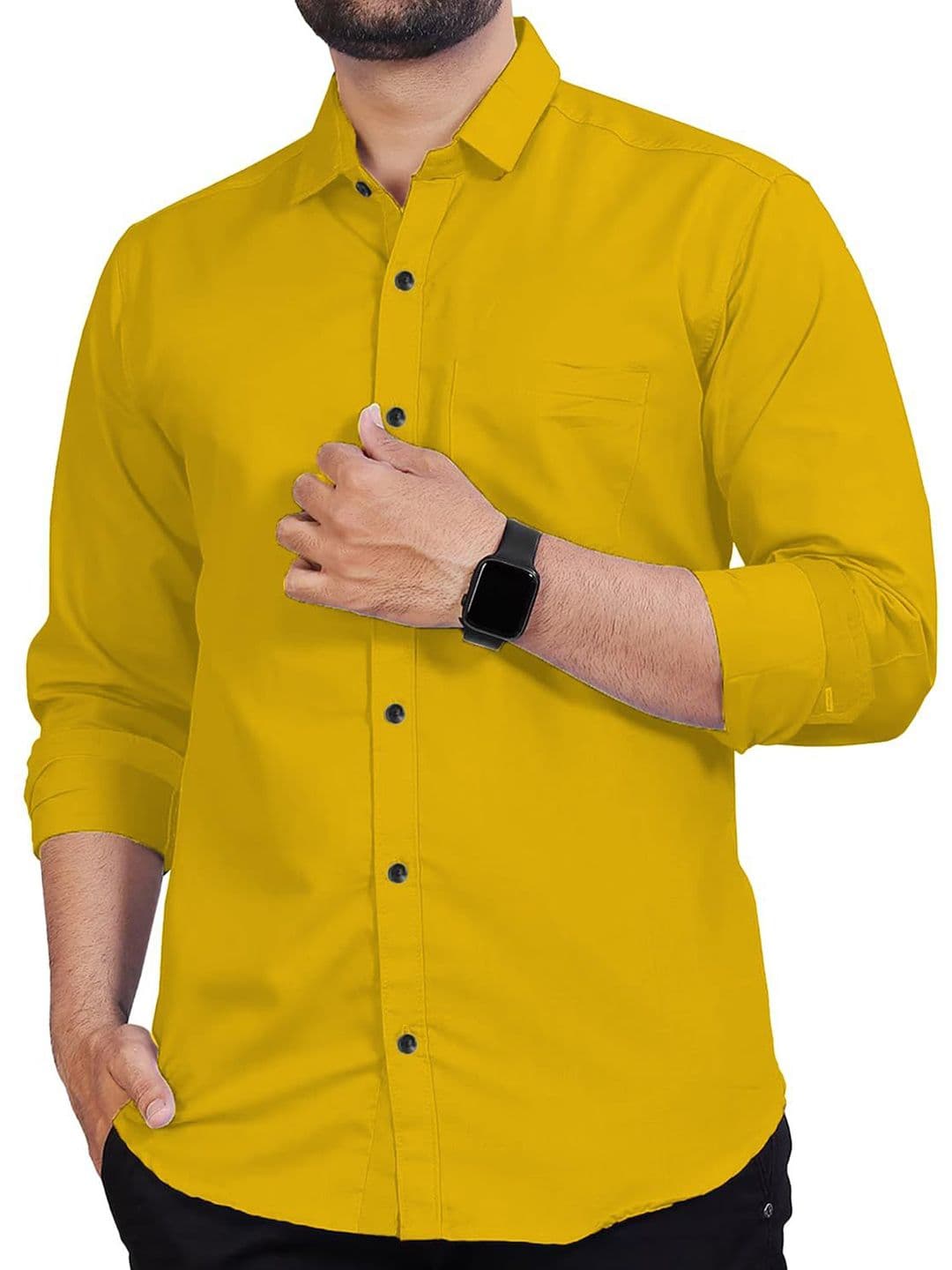 Vida Loca Men Slim Fit Opaque Casual Shirt - view 1