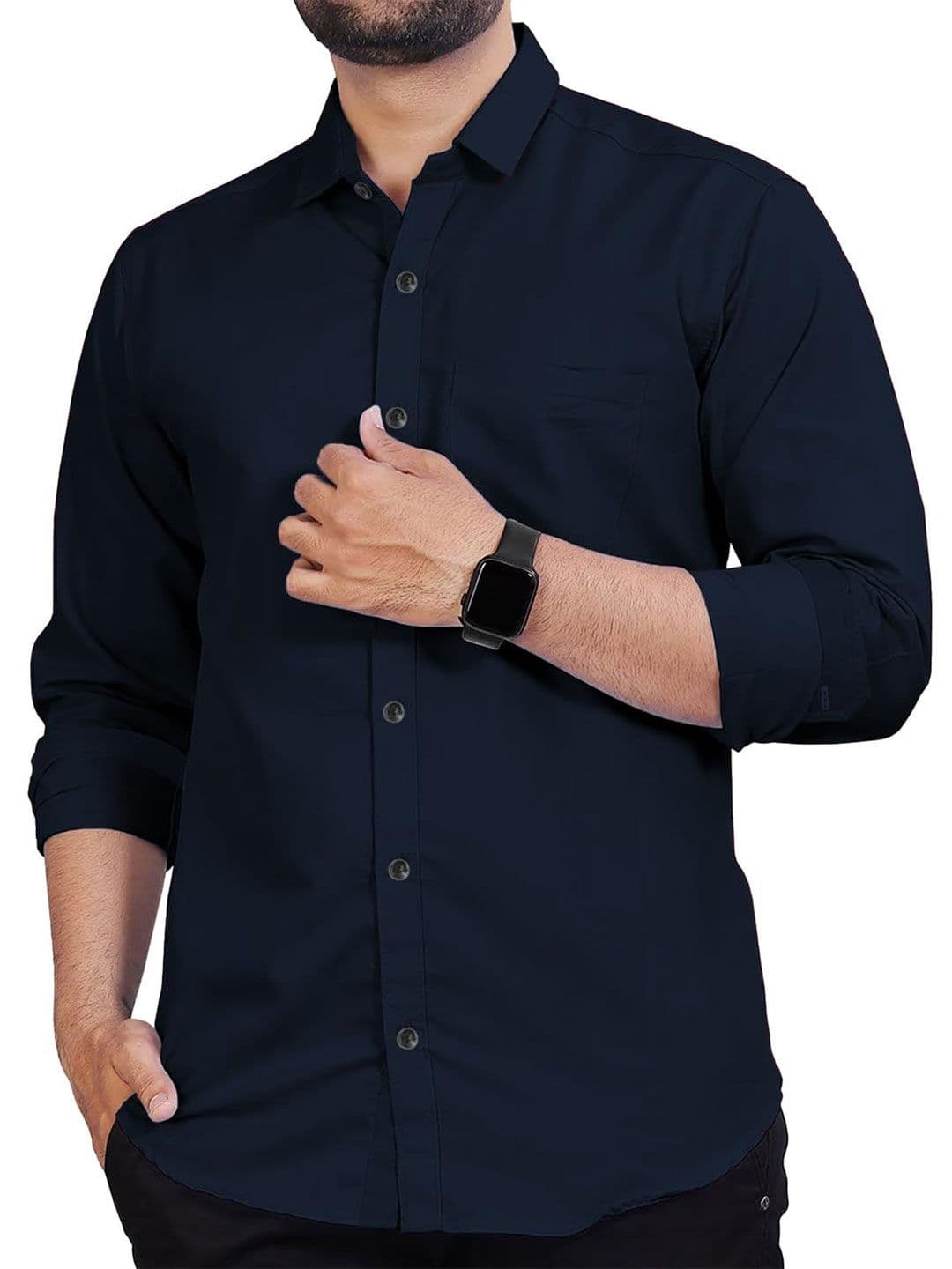 Vida Loca Men Slim Fit Opaque Casual Shirt - view 1