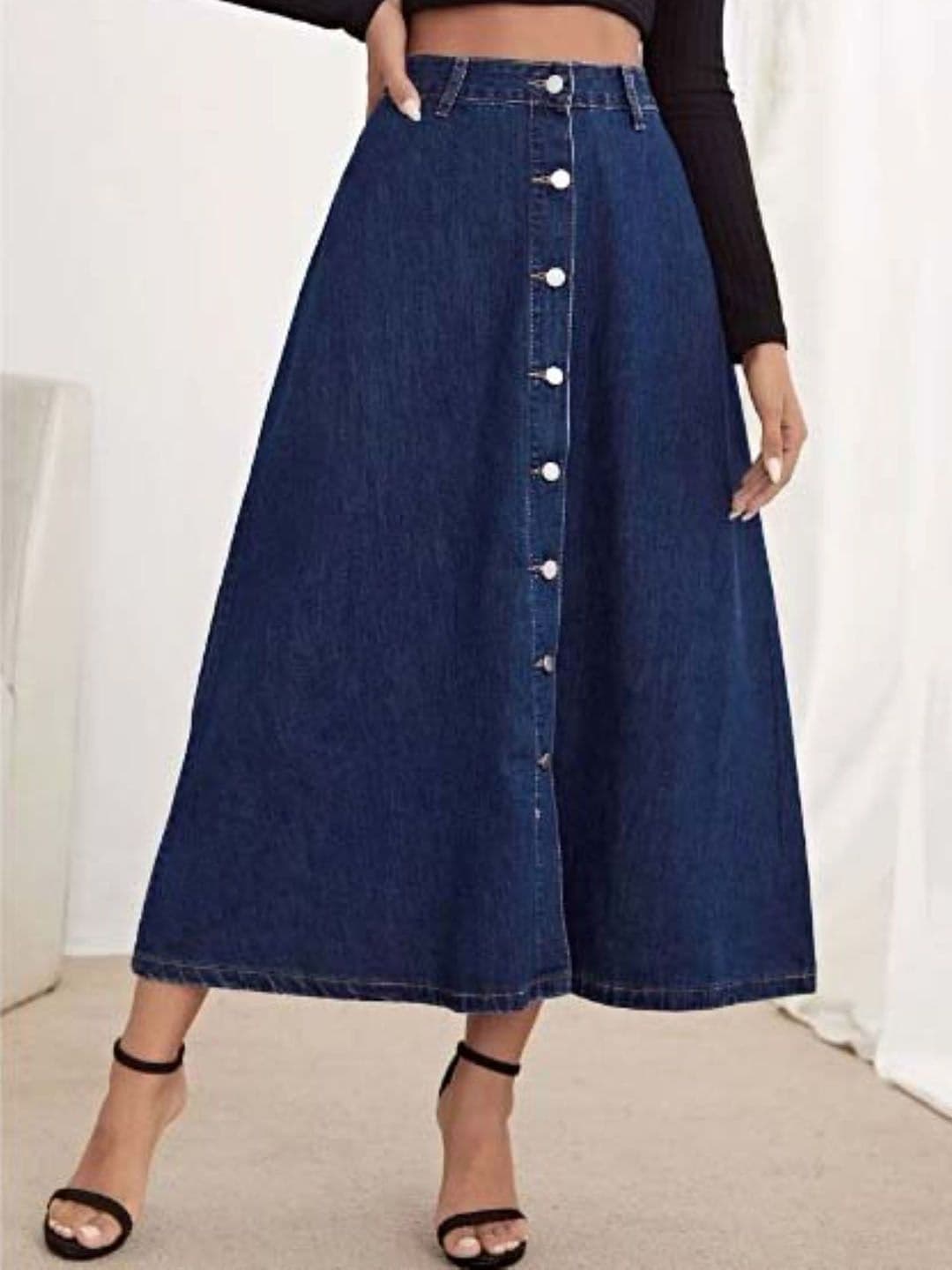 Tripursundari Fashion Women A-Line Midi Skirt - view 1