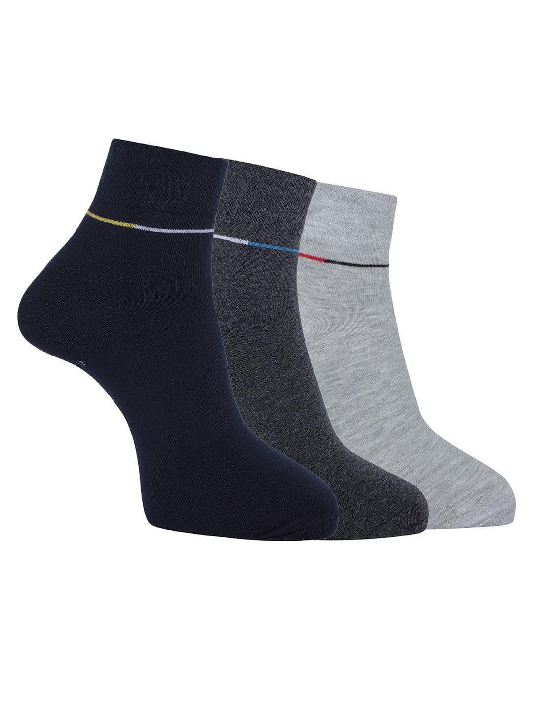 Dollar Men Pack Of 3 Ankle-Length Sweat Absorbent Socks - view 1