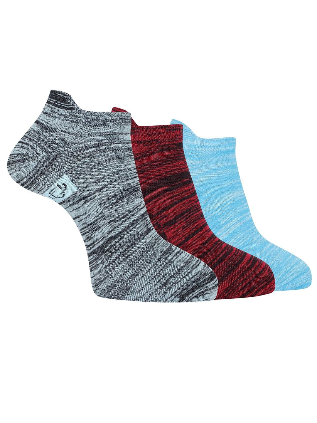 Dollar Men Pack Of 3 Patterned Ankle-Length Socks - view 1