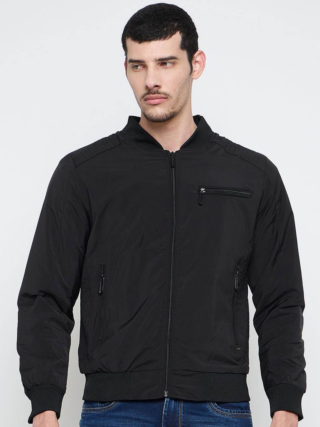 Duke Men Crop Bomber Jacket - view 1