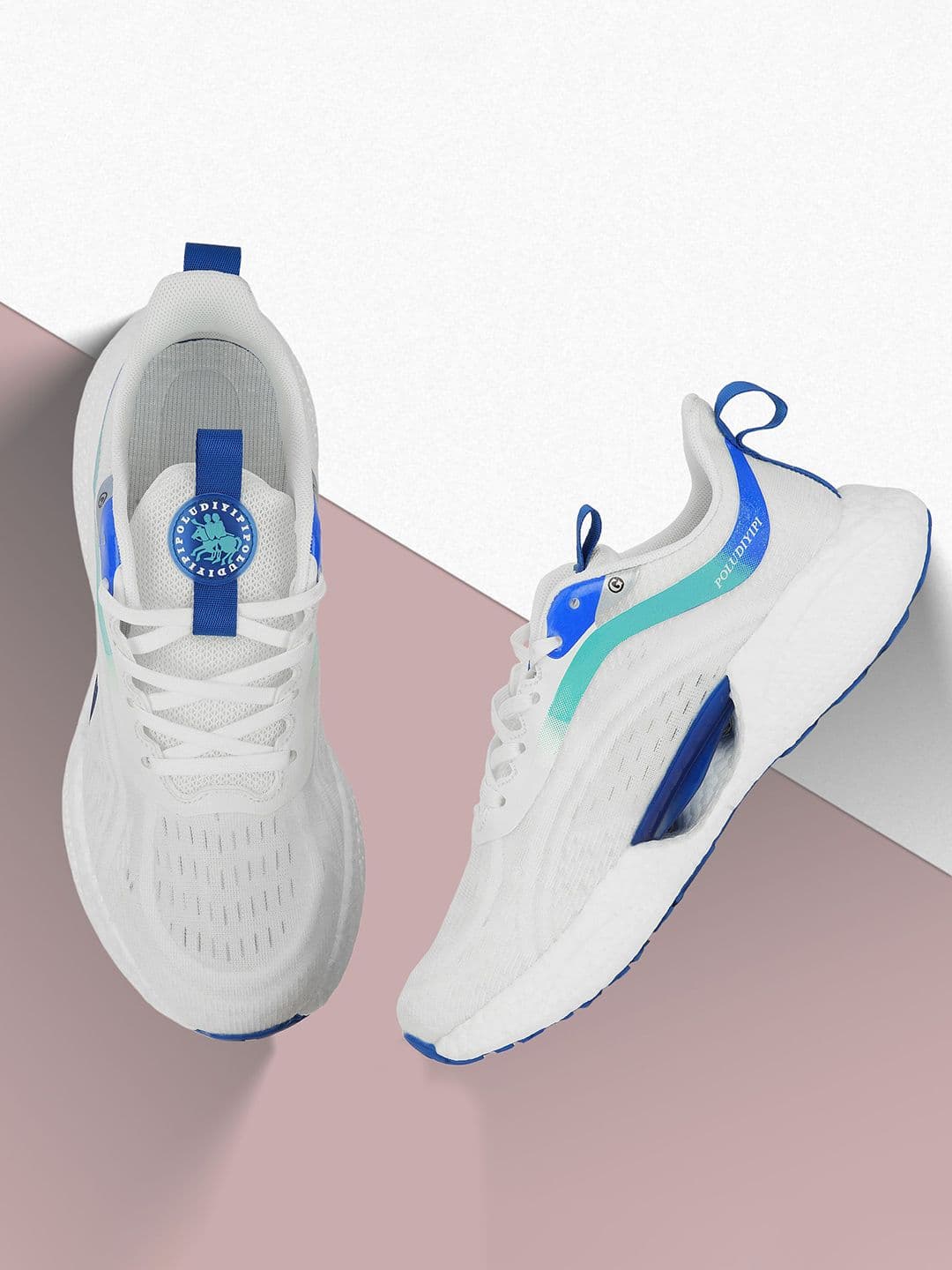 MARECHAL Men Mesh Running Non-Marking Shoes - view 1