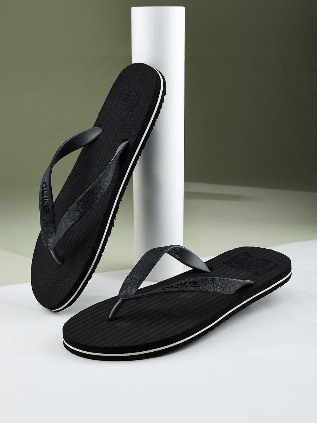 Duke Men Printed Thong Flip-Flops - view 1