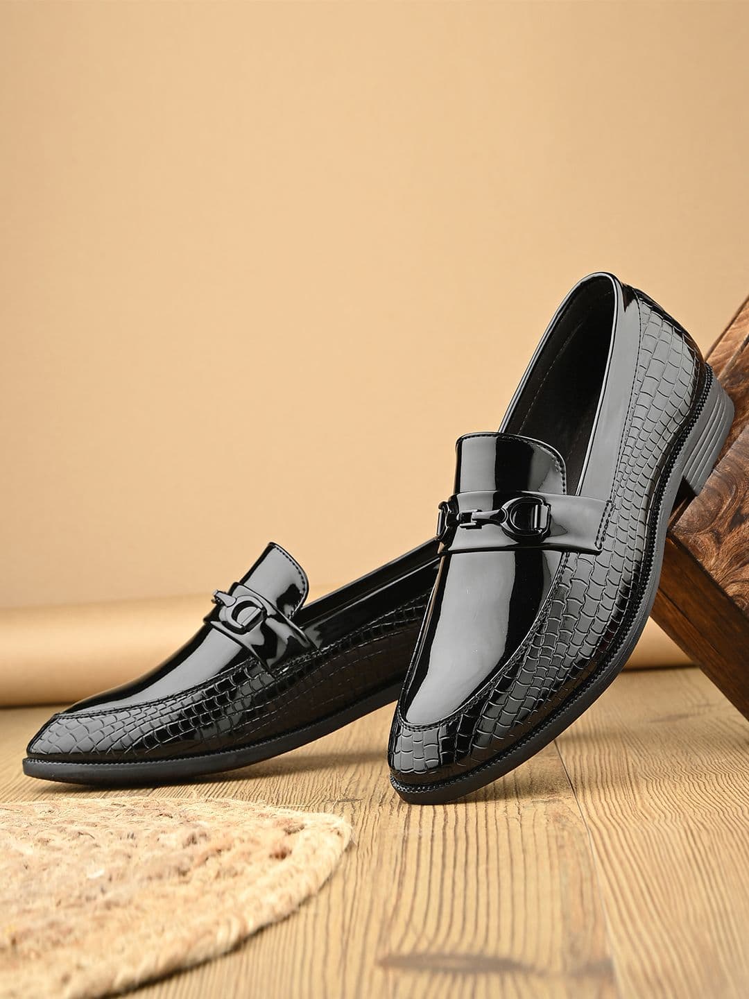 House Of Pataudi Men Formal Slip On Loafers - view 1