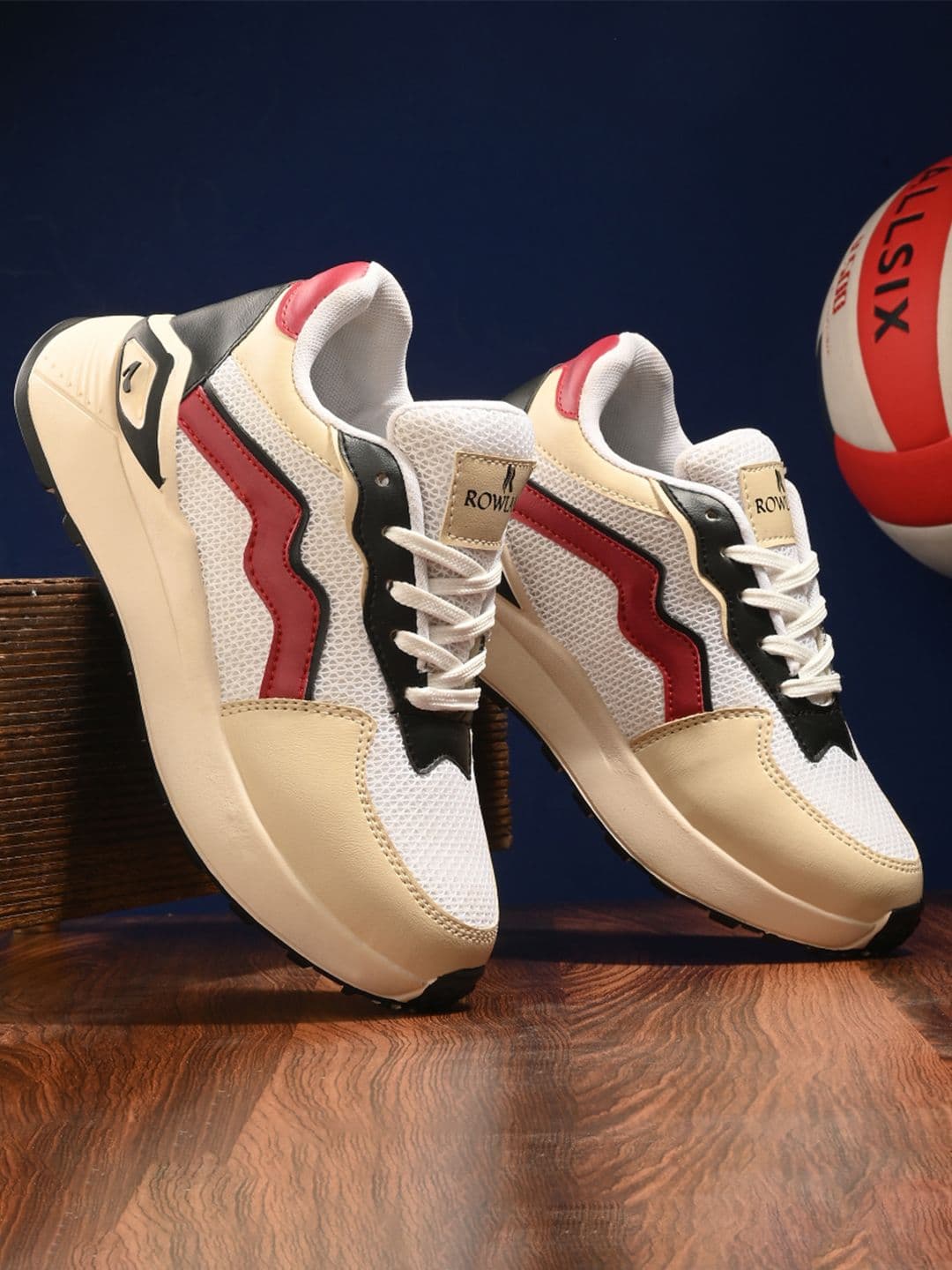 Rowlans Women Colourblocked Sneakers - view 1