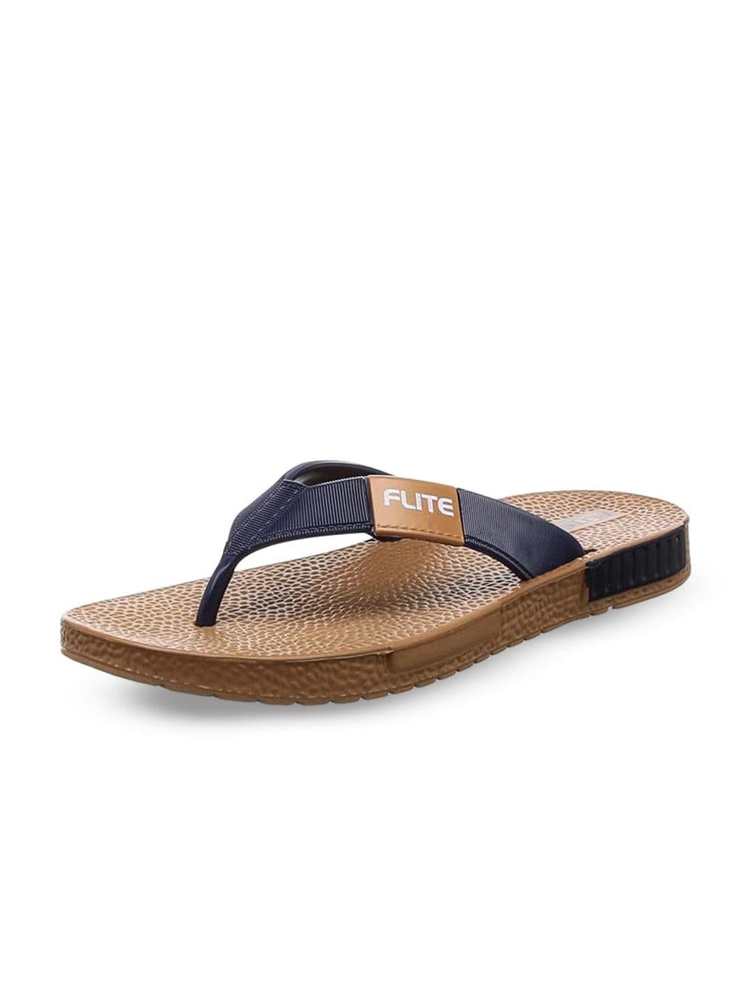 FLITE Men Open Toe Flip Flops with Bows - view 1