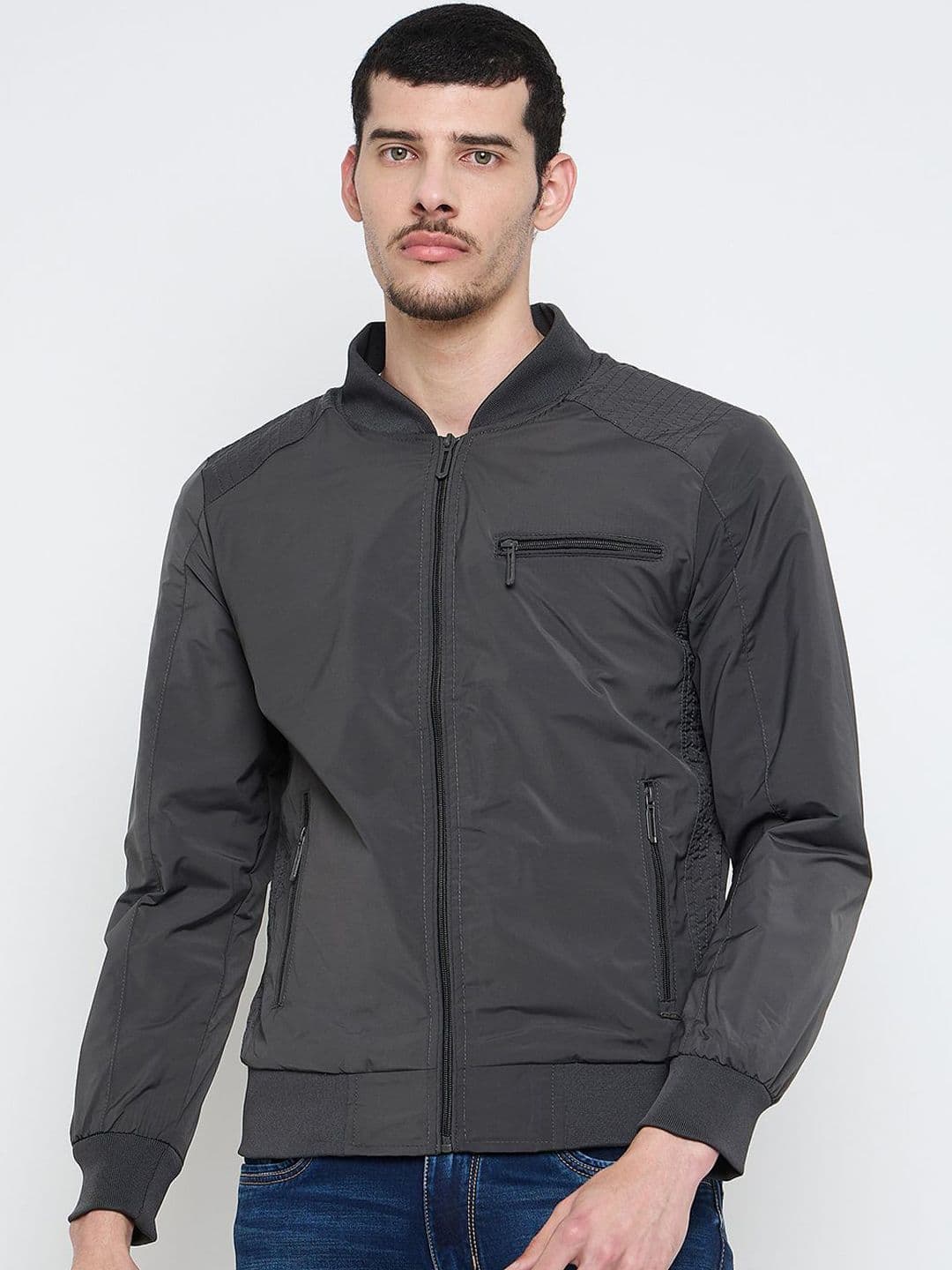 Duke Men Longline Bomber Jacket - view 1
