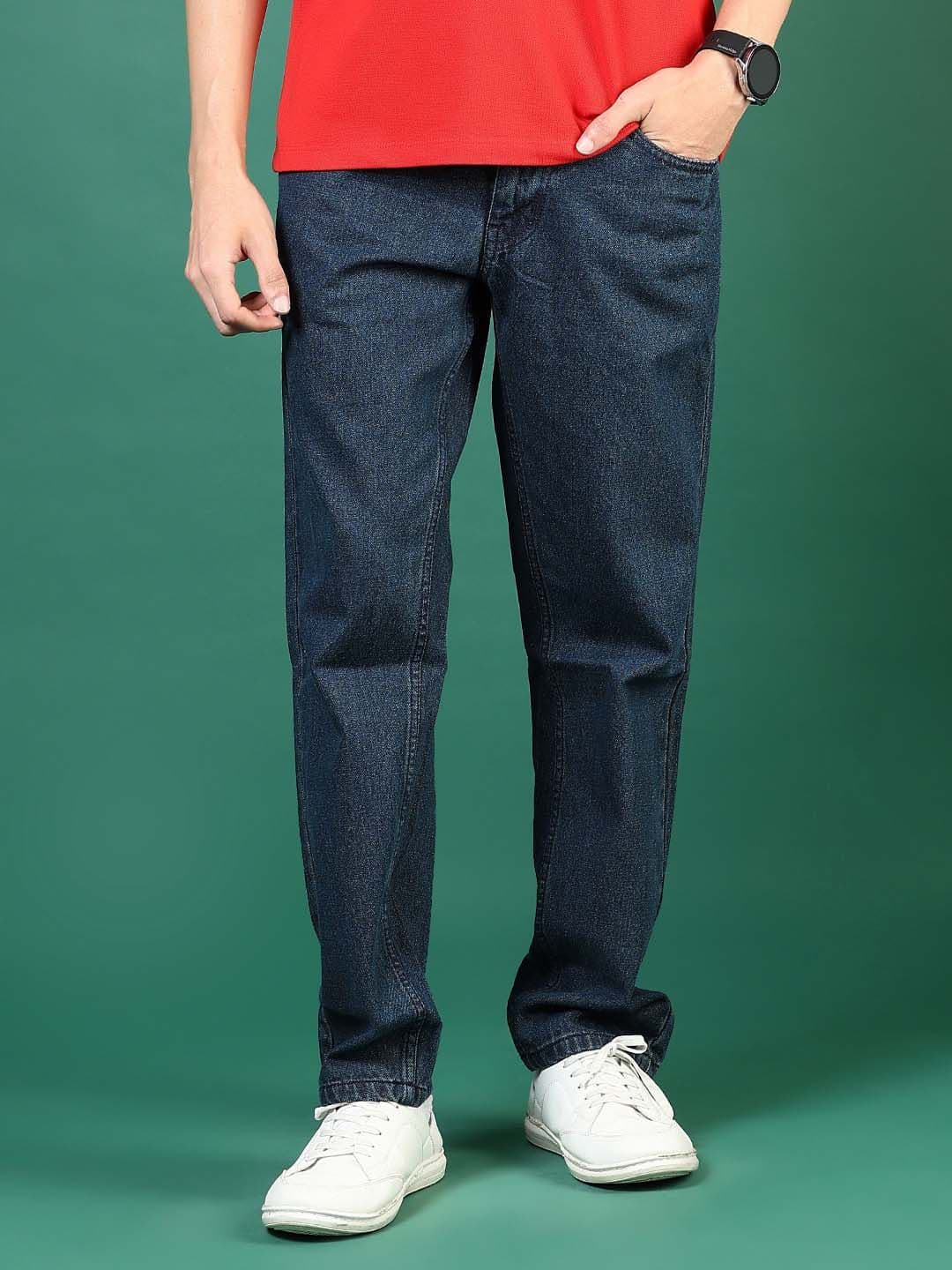 V-Mart Men Regular Fit Mid-Rise Low Distress Jeans - view 1