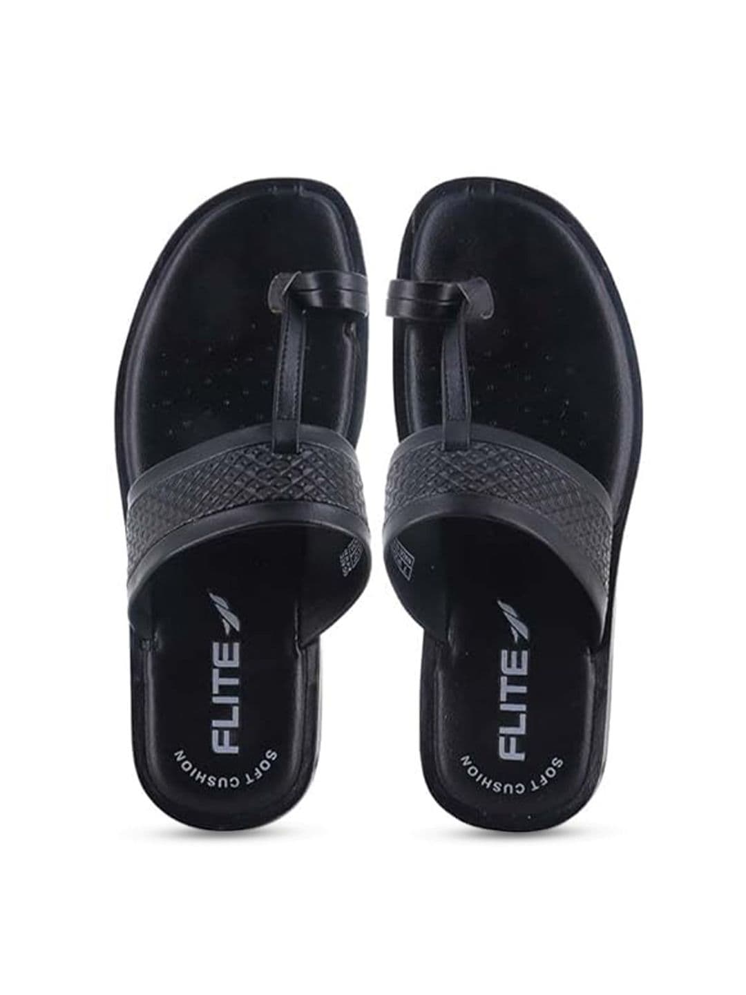FLITE Men Embellished Gladiators with Bows Flip Flops - view 1