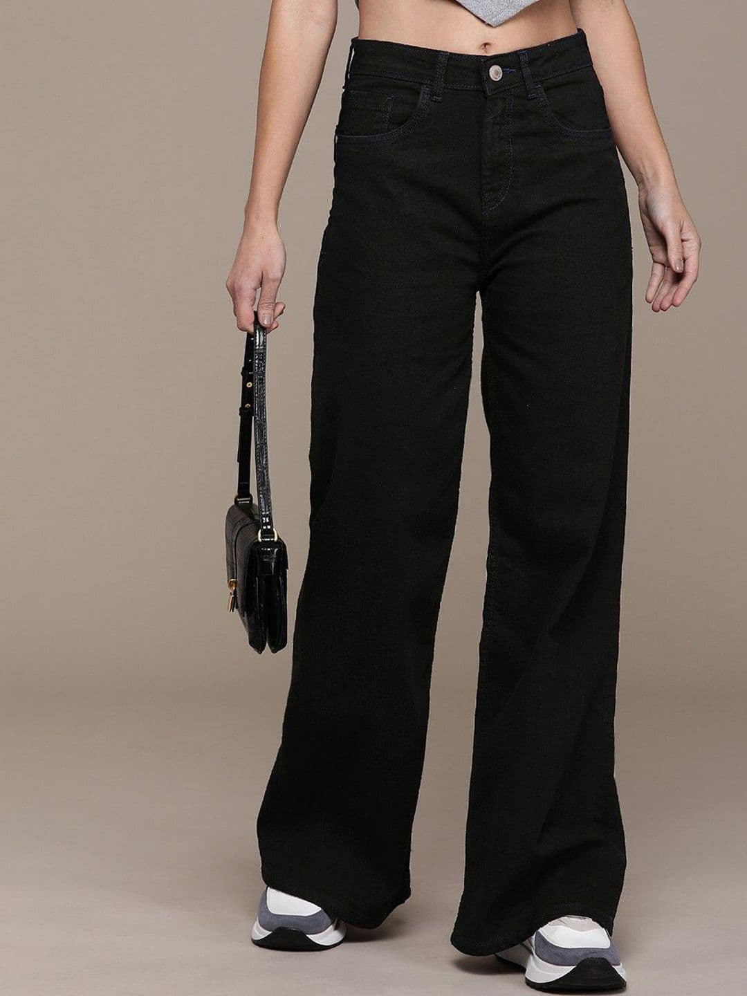 dolsia Women Wide Leg High-Rise Stretchable Jeans - view 1