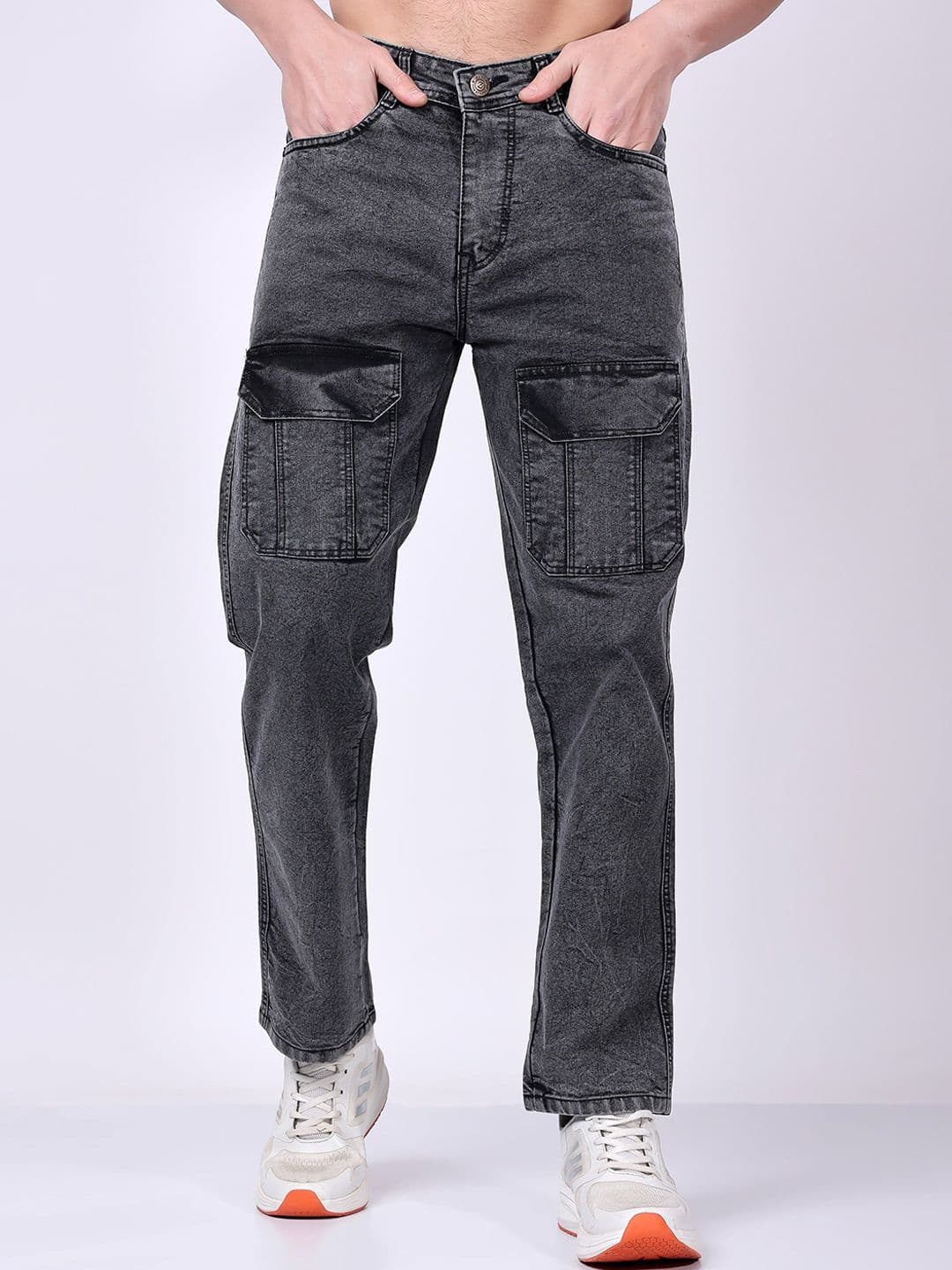 ZAYSH Men Cotton Heavy Fade Stretchable Jeans - view 1